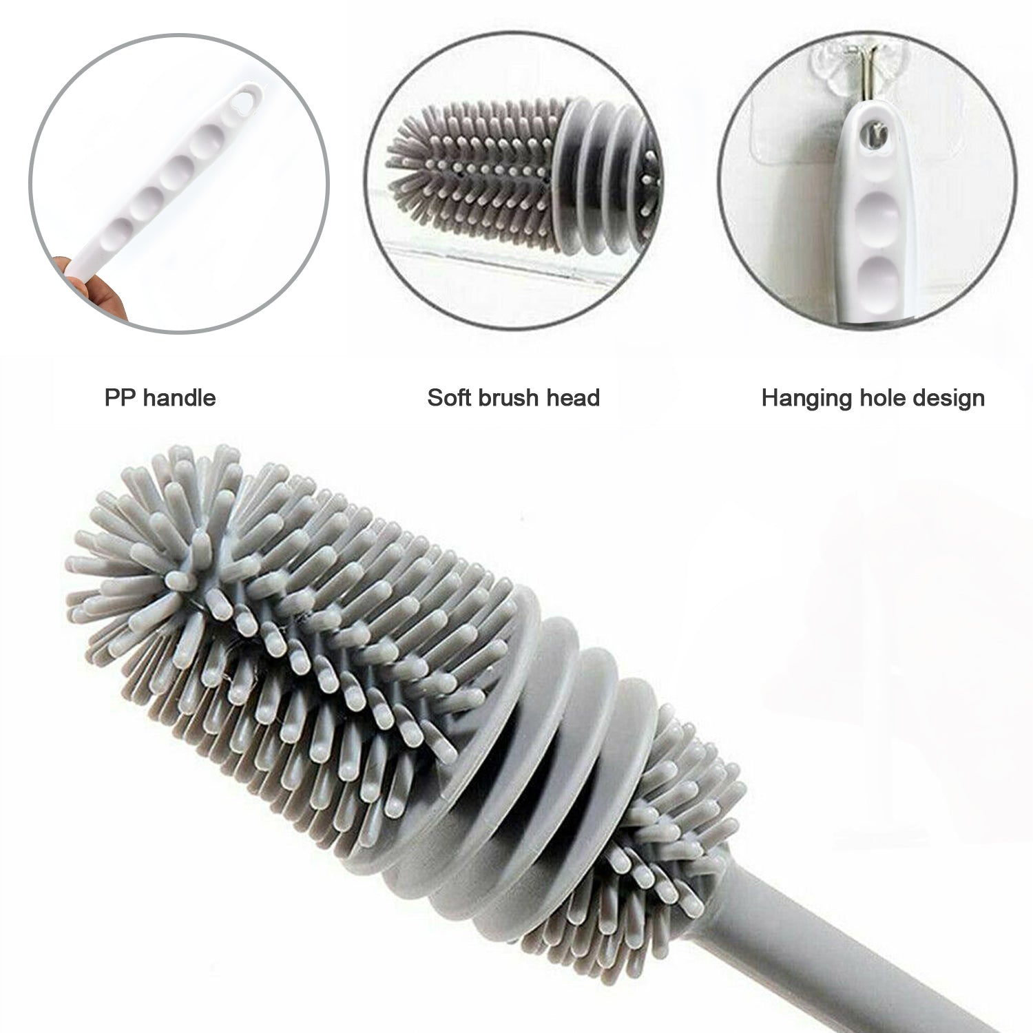 6151A Bottle Cleaning Brush usual fully types of household room for cooking food purposes for cleansing DeoDap 6151A Bottle Cleaning Brush usual fully types of household room for cooking food purposes for cleansing DeoDap